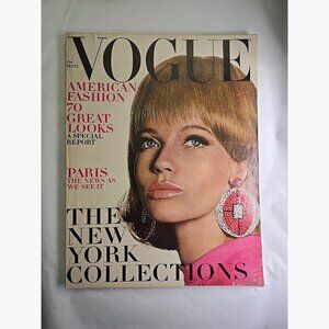Vogue Magazine September 1, 1966 NEW YORK COLLECTION thick  Issue FALL FASHION!